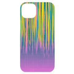 Background-colorful-texture-bright iPhone 14 Plus Black UV Print Case