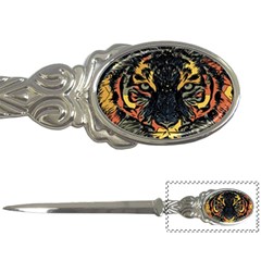 Tiger-predator-abstract-feline Letter Opener by Cowasu