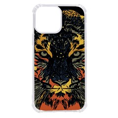 Tiger-predator-abstract-feline Iphone 13 Pro Max Tpu Uv Print Case