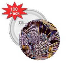 Abstract-drawing-design-modern 2 25  Buttons (100 Pack)  by Cowasu