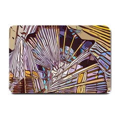 Abstract-drawing-design-modern Small Doormat by Cowasu