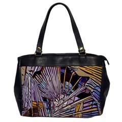 Abstract-drawing-design-modern Oversize Office Handbag by Cowasu