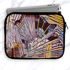 Abstract-drawing-design-modern Apple Ipad 2/3/4 Zipper Cases by Cowasu