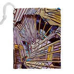 Abstract-drawing-design-modern Drawstring Pouch (4XL) Back