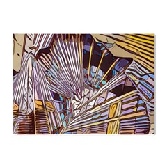 Abstract-drawing-design-modern Crystal Sticker (a4) by Cowasu