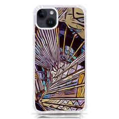 Abstract-drawing-design-modern Iphone 14 Plus Tpu Uv Print Case