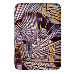 Abstract-drawing-design-modern Rectangular Glass Fridge Magnet (4 Pack) by Cowasu