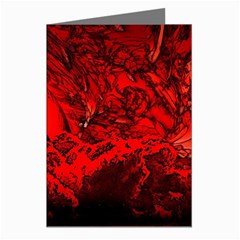 Planet-hell-hell-mystical-fantasy Greeting Cards (pkg Of 8) by Cowasu