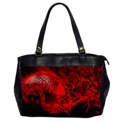 Planet-hell-hell-mystical-fantasy Oversize Office Handbag by Cowasu