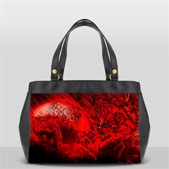 Planet-hell-hell-mystical-fantasy Oversize Office Handbag (2 Sides) by Cowasu