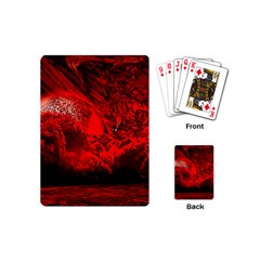 Planet-hell-hell-mystical-fantasy Playing Cards Single Design (mini) by Cowasu