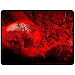 Planet-hell-hell-mystical-fantasy Two Sides Fleece Blanket (large) by Cowasu