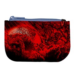 Planet-hell-hell-mystical-fantasy Large Coin Purse