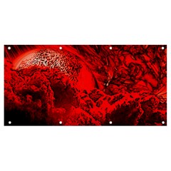 Planet-hell-hell-mystical-fantasy Banner And Sign 8  X 4  by Cowasu