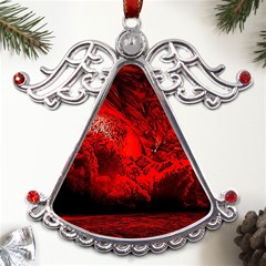 Planet-hell-hell-mystical-fantasy Metal Angel With Crystal Ornament