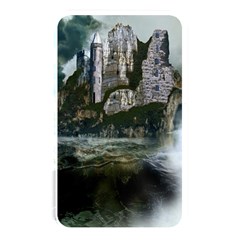 Sea-island-castle-landscape Memory Card Reader (rectangular) by Cowasu