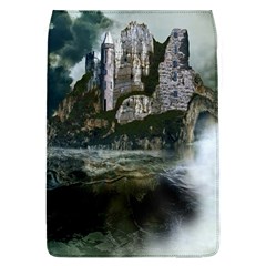 Sea-island-castle-landscape Removable Flap Cover (l) by Cowasu