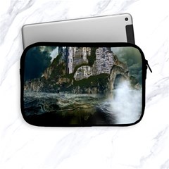 Sea-island-castle-landscape Apple Ipad Mini Zipper Cases by Cowasu