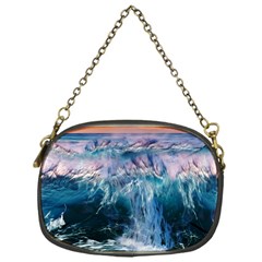 Sea-waves-ocean-water-beach-surf Chain Purse (one Side) by Cowasu