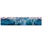 Sea-waves-ocean-water-beach-surf Small Premium Plush Fleece Scarf Back