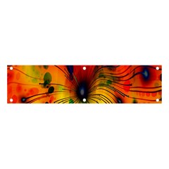 Color-background-structure-lines Banner And Sign 4  X 1  by Cowasu