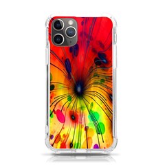 Color-background-structure-lines Iphone 11 Pro 5 8 Inch Tpu Uv Print Case by Cowasu