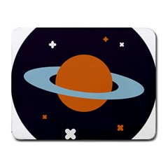 Planet-orbit-universe-star-galaxy Small Mousepad