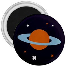 Planet-orbit-universe-star-galaxy 3  Magnets by Cowasu