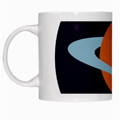 Planet-orbit-universe-star-galaxy White Mug by Cowasu