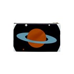 Planet-orbit-universe-star-galaxy Cosmetic Bag (Small) Back