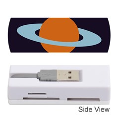 Planet-orbit-universe-star-galaxy Memory Card Reader (stick) by Cowasu