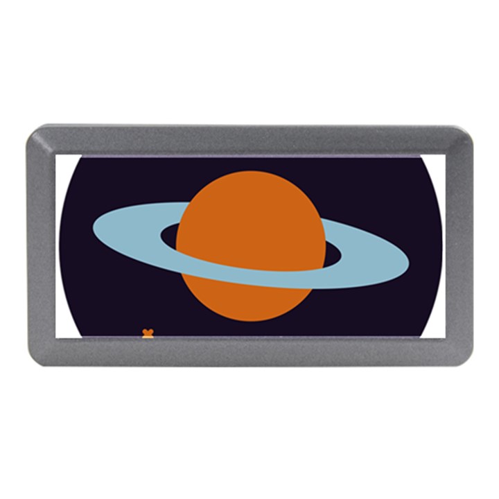 Planet-orbit-universe-star-galaxy Memory Card Reader (Mini)