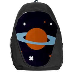 Planet-orbit-universe-star-galaxy Backpack Bag by Cowasu