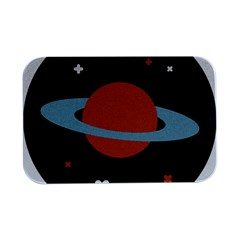 Planet-orbit-universe-star-galaxy Open Lid Metal Box (silver)   by Cowasu