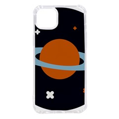 Planet-orbit-universe-star-galaxy Iphone 14 Plus Tpu Uv Print Case by Cowasu