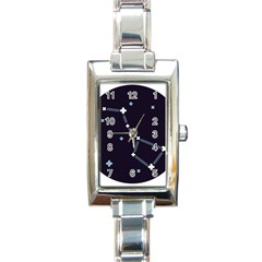 Celebrities-categories-universe-sky Rectangle Italian Charm Watch by Cowasu