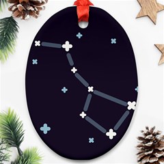 Celebrities-categories-universe-sky Ornament (oval)