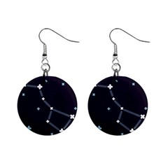 Celebrities-categories-universe-sky Mini Button Earrings by Cowasu