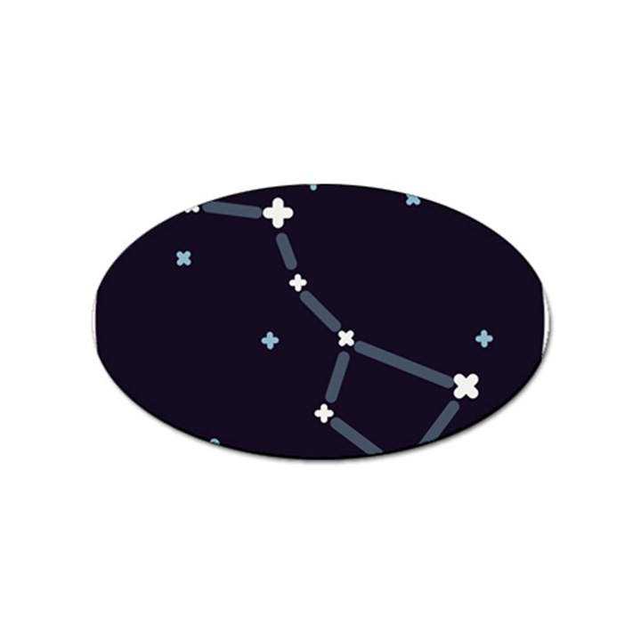 Celebrities-categories-universe-sky Sticker (Oval)