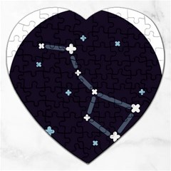 Celebrities-categories-universe-sky Jigsaw Puzzle (heart) by Cowasu