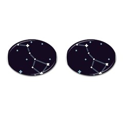 Celebrities-categories-universe-sky Cufflinks (oval) by Cowasu