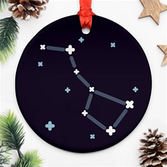 Celebrities-categories-universe-sky Round Ornament (two Sides)