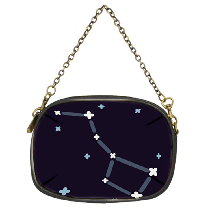 Celebrities-categories-universe-sky Chain Purse (Two Sides)