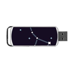 Celebrities-categories-universe-sky Portable Usb Flash (two Sides) by Cowasu