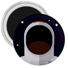 Astronaut-space-astronomy-universe 3  Magnets by Cowasu