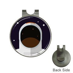 Astronaut-space-astronomy-universe Hat Clips With Golf Markers by Cowasu