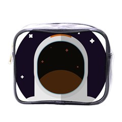 Astronaut-space-astronomy-universe Mini Toiletries Bag (one Side) by Cowasu