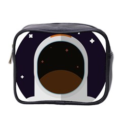 Astronaut-space-astronomy-universe Mini Toiletries Bag (two Sides) by Cowasu