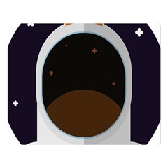 Astronaut-space-astronomy-universe Premium Plush Fleece Blanket (large) by Cowasu