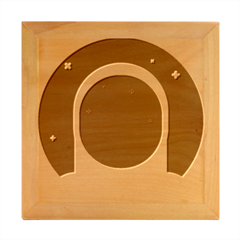 Astronaut-space-astronomy-universe Wood Photo Frame Cube by Cowasu